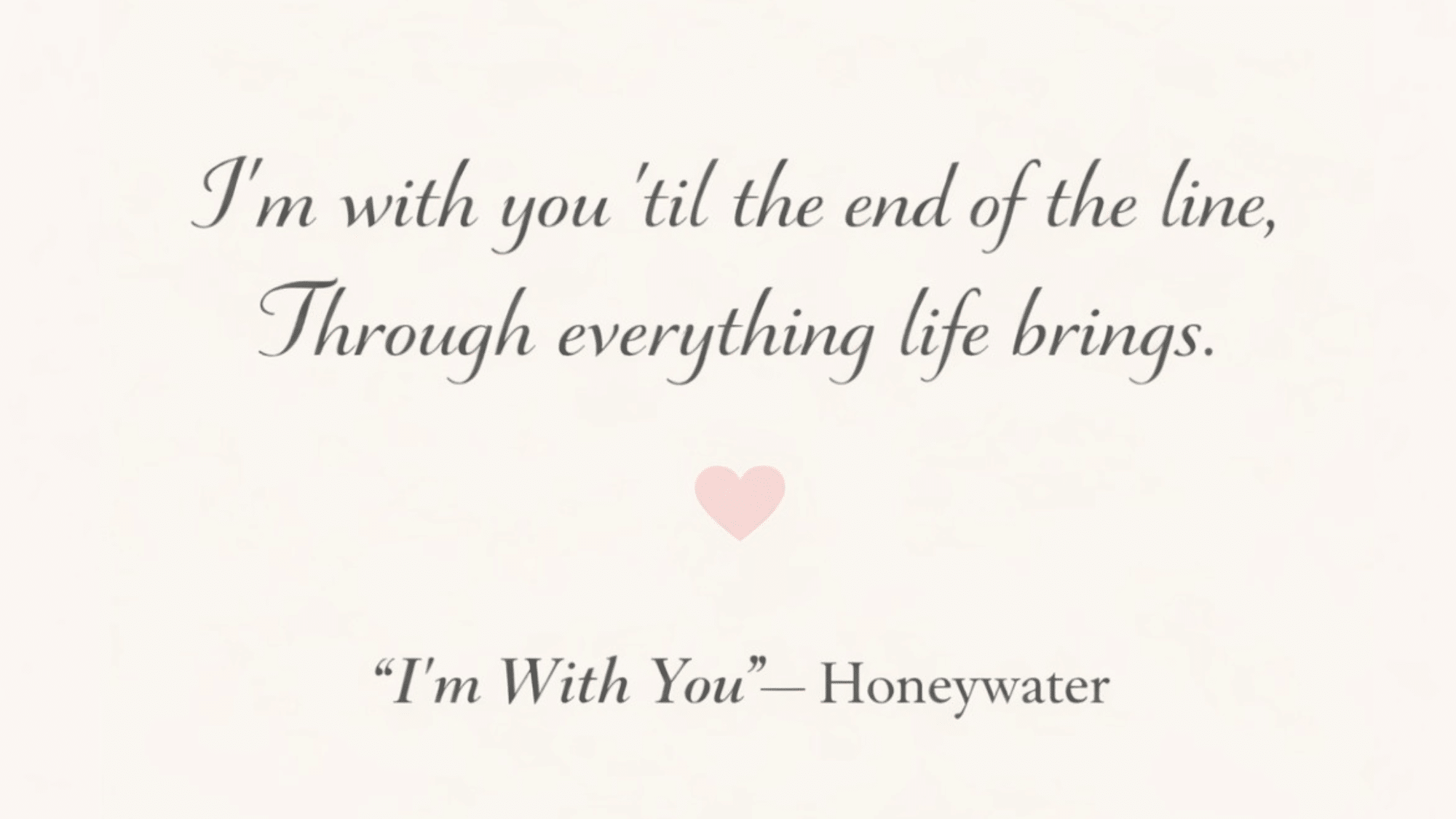 honeywater