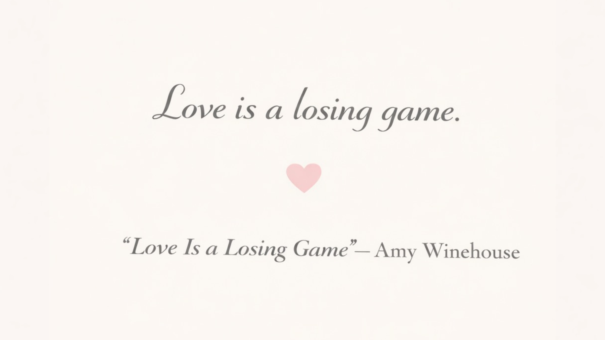love game