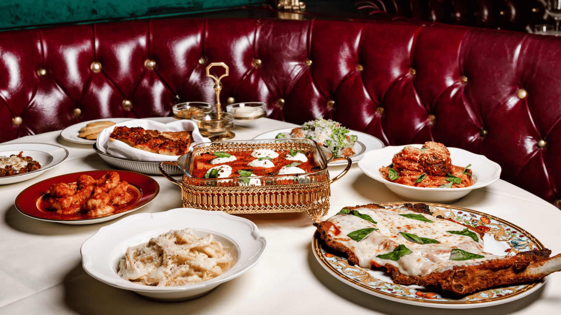 drakes hollywood food spread