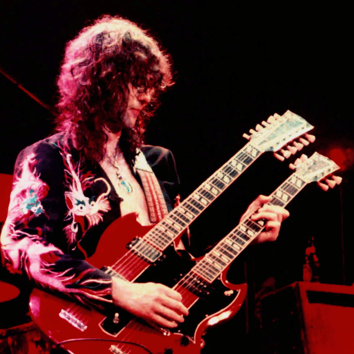 jimmy page on guitar