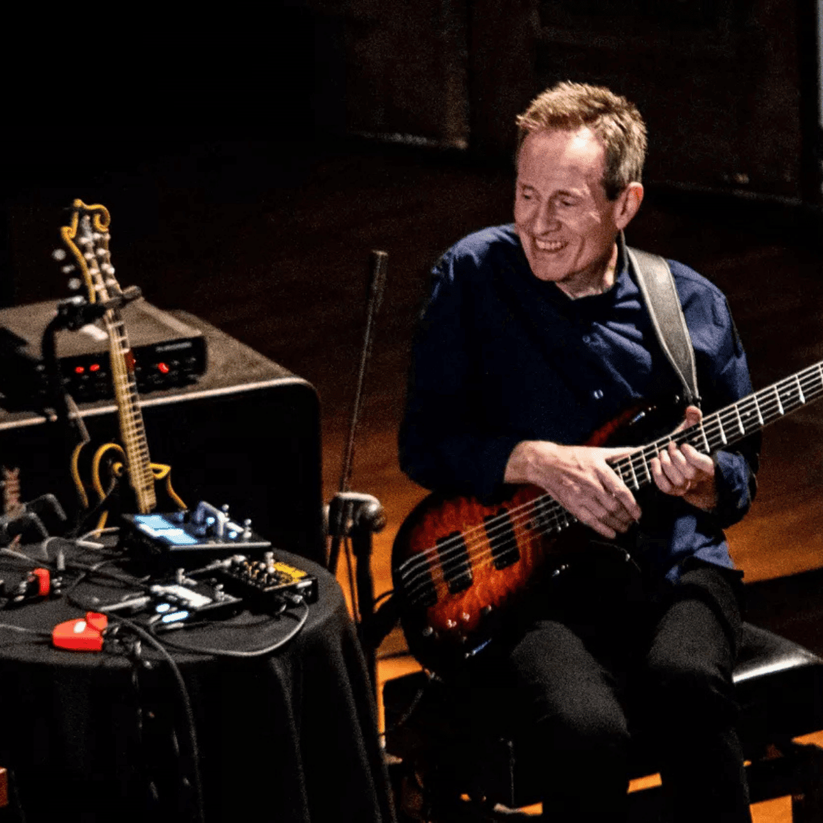 john paul jones with his bass