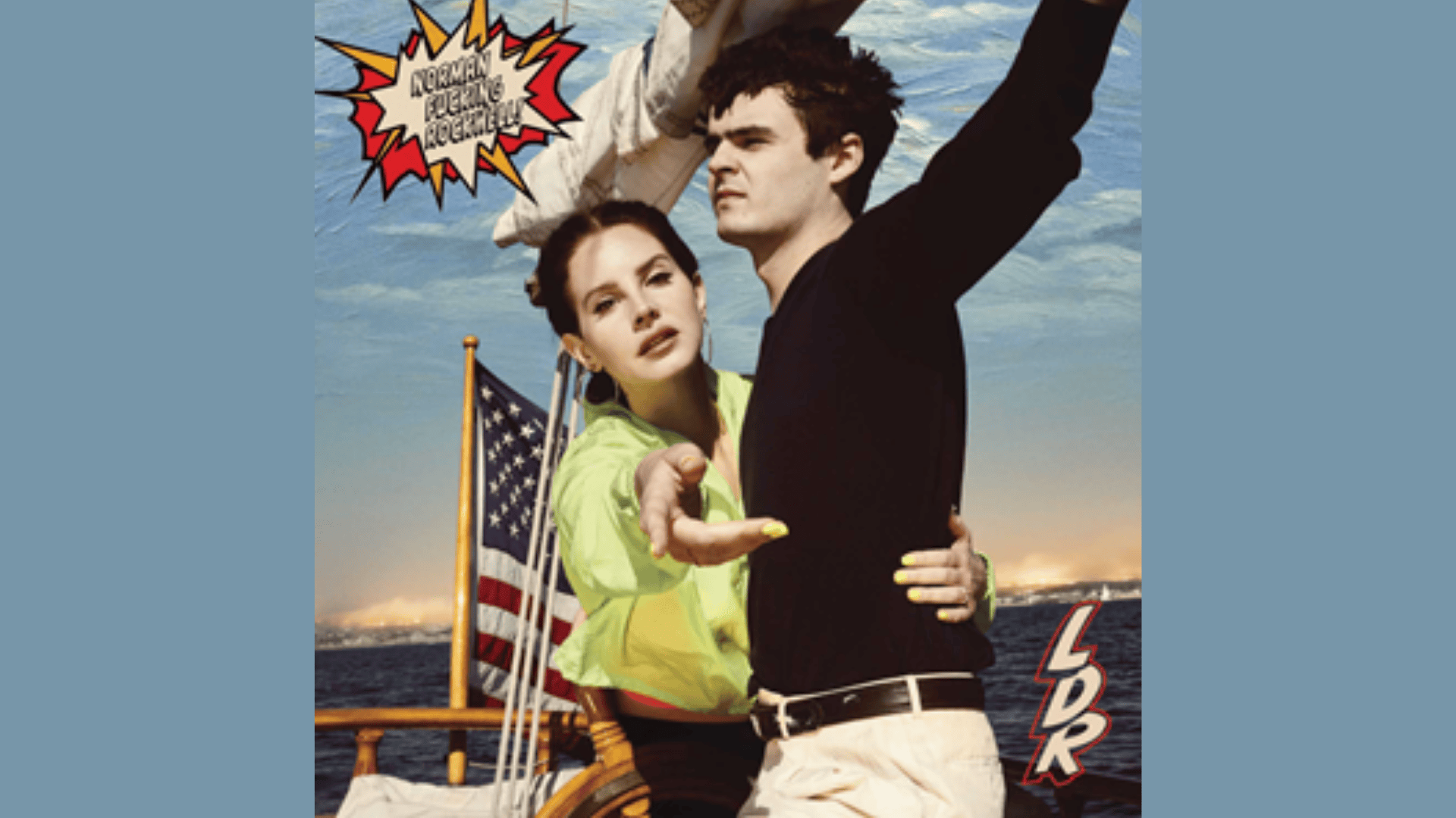 norman rockwell album cover